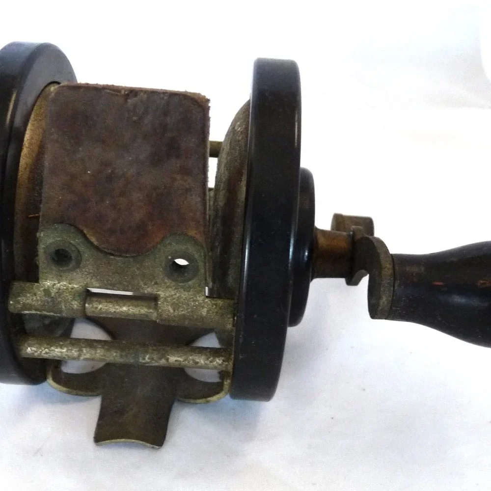 Old Salt Surf Reel vintage fishing No 15 250 yds. salt water - Picture 4 of 5